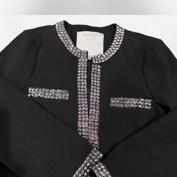 Walter Black Embellished Jacket - Picture 8 of 9